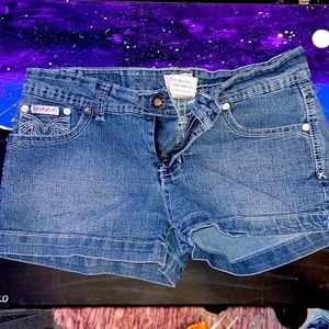 size 7 jeans shorts